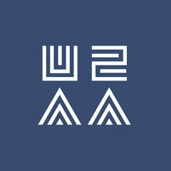 바른샤시 모노그램 (네이비) 아이콘